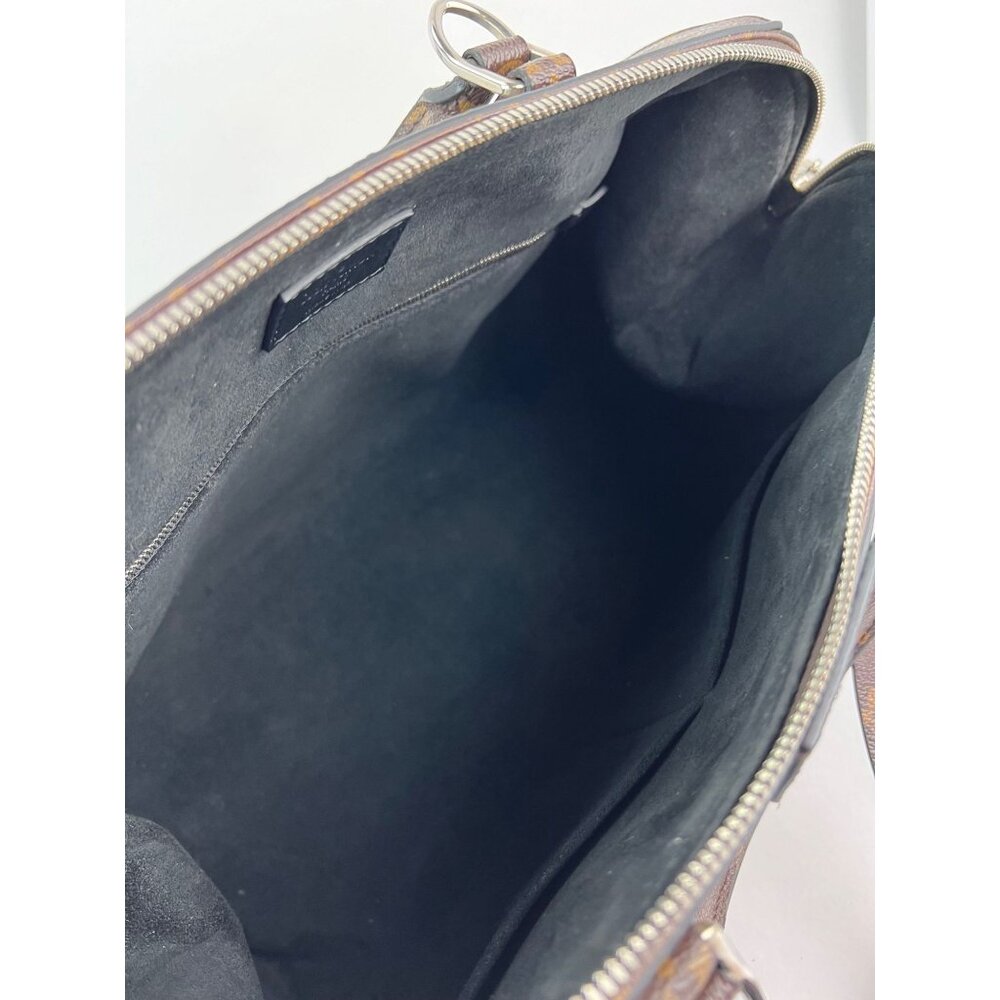Louis Vuitton Monogram Shine Doc PM Black hand Crossbody Bag - Picture 3 of 10